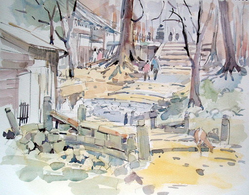 東大寺境内